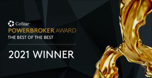 CoStar Power Broker Award - SLC Commercial - Treasure Coast Realty